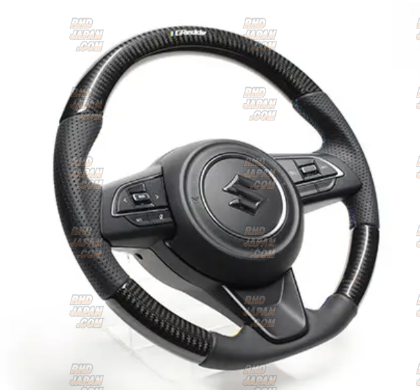Trust GReddy Steering Wheel Leather & Carbon Fiber - Jimny JB64W